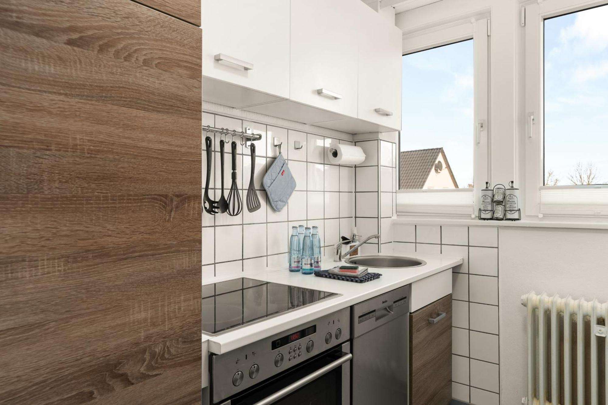 Immo-Vision - Natur Design Apartments, Parkplatz, Kueche Calberlah Экстерьер фото